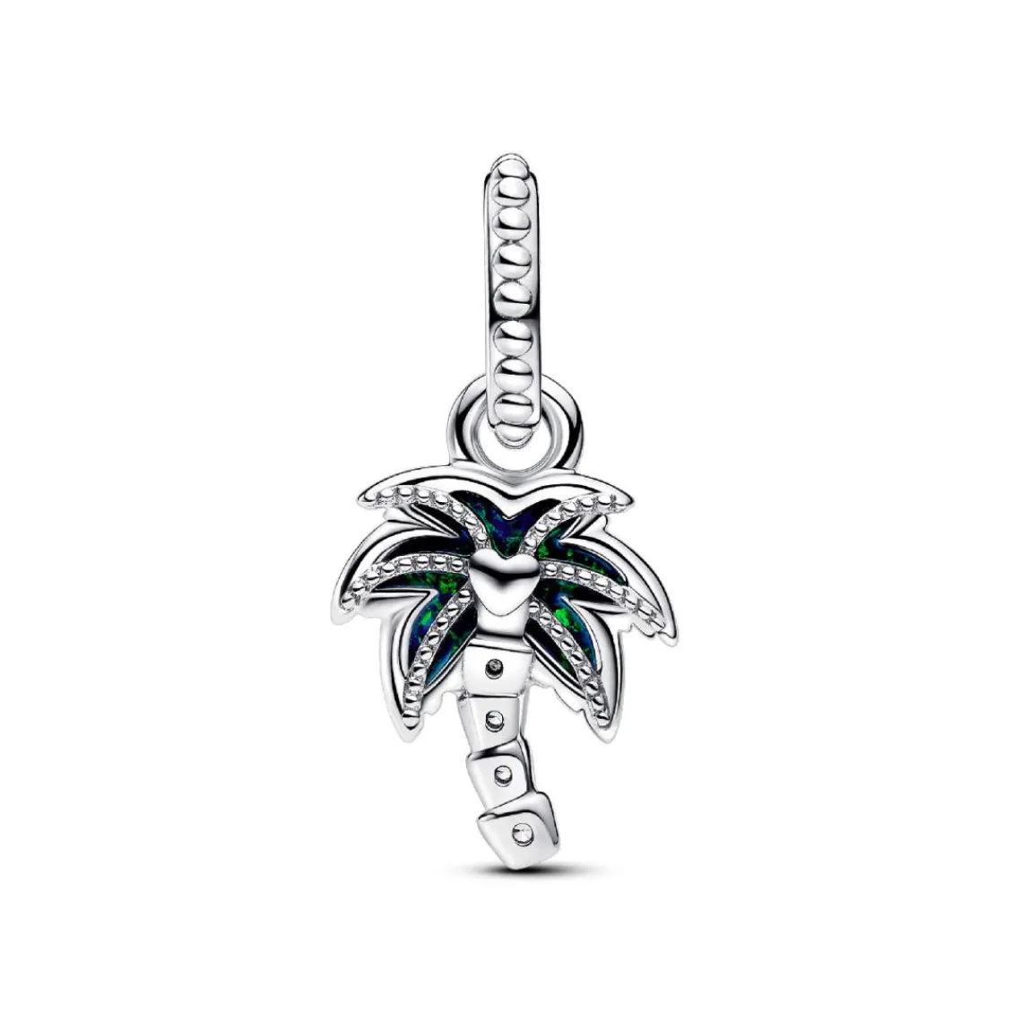 Pandora Charm Pendant Palmier Vert Opalescent | Femme Charms