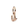 Pandora Charm Pendant - Alphabet Lettre u Manuscrite | Femme Charms