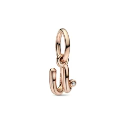 Pandora Charm Pendant - Alphabet Lettre u Manuscrite | Femme Charms