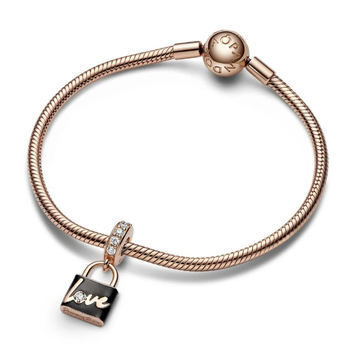 Pandora Charm Pendant - Cadenas de l’Amour | Femme Charms