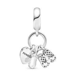 Pandora Charm Pendant Moments Biberon et Chaussures Bébé | Femme Charms