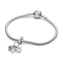 Pandora Charm Pendant Moments Biberon et Chaussures Bébé | Femme Charms