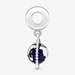 Pandora Charm Pendant Moments Globe Pivotant | Femme Charms