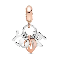 Pandora Charm Pendant Moments Lettres Family (Famille) | Femme Charms