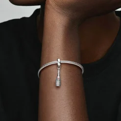 Pandora Charm Pendant Moments Bouteille de Vin Scintillante | Femme Charms