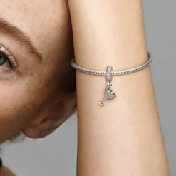 Pandora Charm Pendant Moments Verre à Cocktail Pavé | Femme Charms