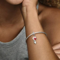 Pandora Charm Pendant Moments Ballon Happy Bday (Joyeux anniversaire) | Femme Charms