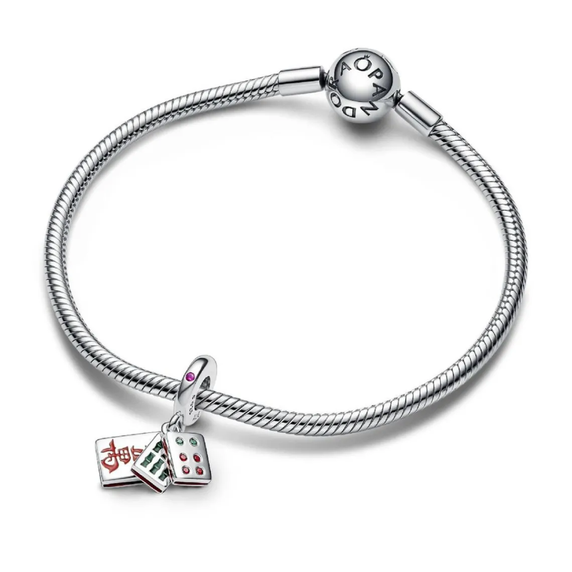 Pandora Charm Pendant - Triple Mahjong | Femme Charms
