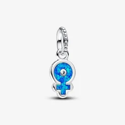 Pandora Charm Pendant Puissance Féminine Opalescent | Femme Charms