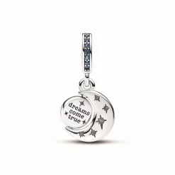 Pandora Charm Pendant Rotatif Lune Scintillante | Femme Charms