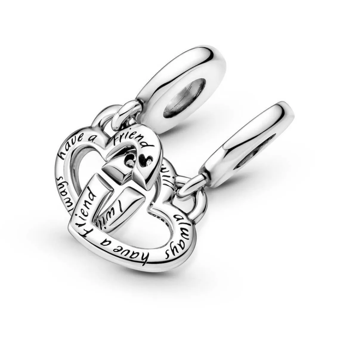 Pandora Charm Pendant Séparable Cœurs de Sœurs Moments | Femme Charms