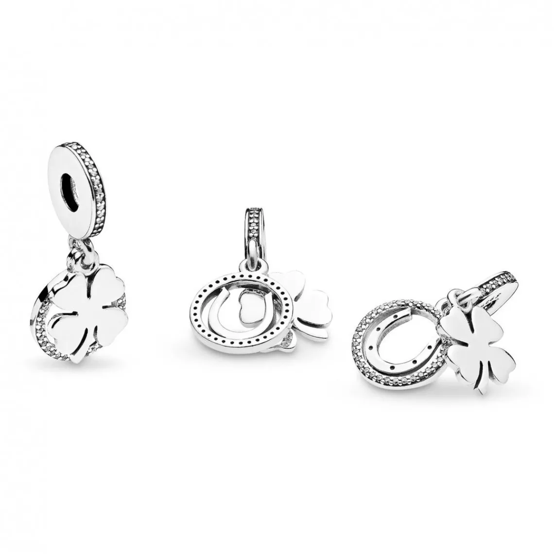 Pandora Charm Pendant Trèfle à Quatre Feuilles Moments | Femme Charms