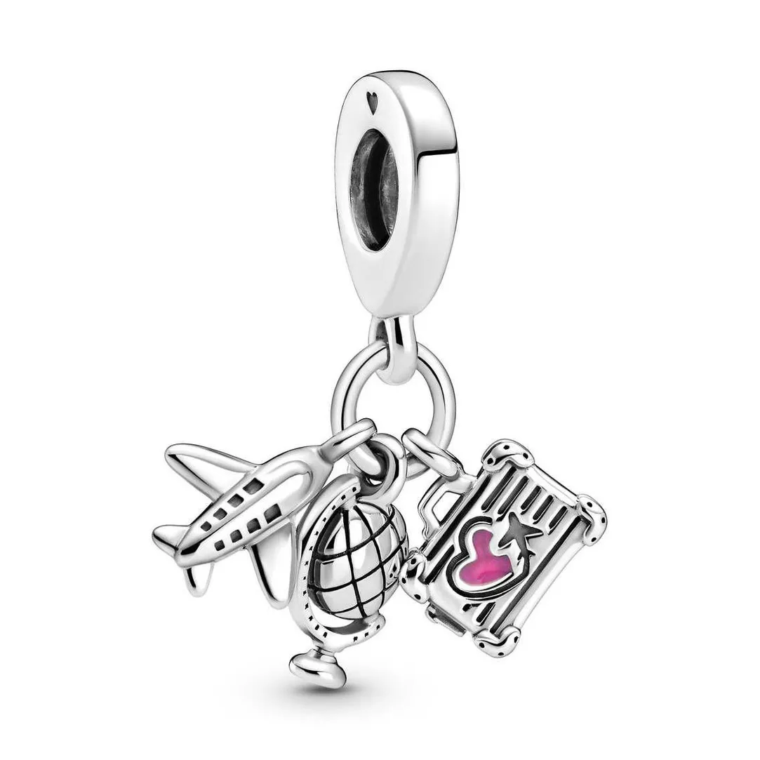 Pandora Charm Pendant Voyage Places | Femme Charms