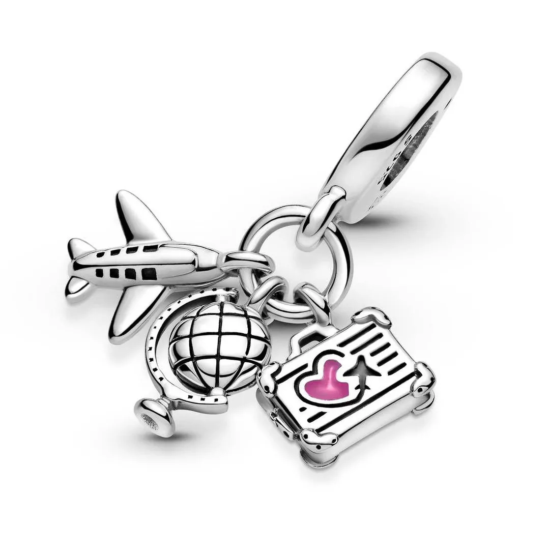 Pandora Charm Pendant Voyage Places | Femme Charms