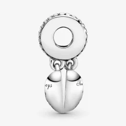 Pandora Charm pendentif Moments avec cœurs mère et fille | Femme Charms