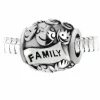 So Charm Bijoux Charm perle "family" en acier par SC Crystal | Femme Charms
