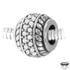 So Charm Bijoux Charm perle orné de cristaux de Bohème et acier par SC Crystal BEA0201 | Femme Charms
