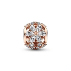 Pandora Charm Rond Herbier Scintillant – Timeless | Femme Charms
