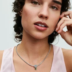 Pandora Charm Rose Épanouie Scintillante | Femme Charms