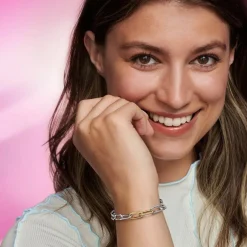 Pandora Charms et perles ME – Double link pavé | Femme Charms