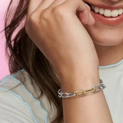 Pandora Charms et perles ME – Double link pavé | Femme Charms