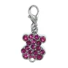 So Charm Bijoux Charms Et Perles So Charm - CH1019-ARGENT-ROSE - Charm Nounours Rose | Femme Charms