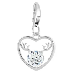 So Charm Bijoux Charms Et Perles So Charm - CH1293-ARGENT - Charm Coeur | Femme Charms