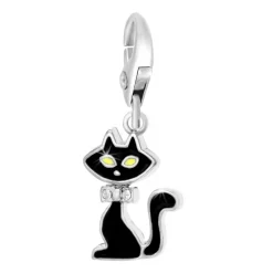 So Charm Bijoux Charms Et Perles So Charm - CH0152-ARGENT - Charm Chat | Femme Charms