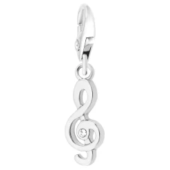 So Charm Bijoux Charms Et Perles So Charm - CH0148-ARGENT - Charm Clé De Sol | Femme Charms