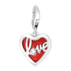 So Charm Bijoux Charms Et Perles So Charm - CH0384-ARGENT - Charm Love Coeur | Femme Charms