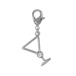 So Charm Bijoux Charms Et Perles So Charm - CH0382-ARGENT - Charm Verre Cocktail | Femme Charms