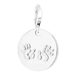 So Charm Bijoux Charms Et Perles So Charm - CH0110-ARGENT - Charm Mains D'Enfant | Femme Charms