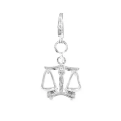 So Charm Bijoux Charms Et Perles So Charm - CH0362-ARGENT - Charm Balance Zodiaque | Femme Charms