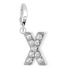 So Charm Bijoux Charms Et Perles So Charm - CH0037-ARGENT - Charm Lettre X | Femme Charms