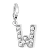 So Charm Bijoux Charms Et Perles So Charm - CH0036-ARGENT - Charm Lettre W | Femme Charms
