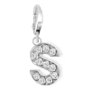 So Charm Bijoux Charms Et Perles So Charm - CH0032-ARGENT - Charm Lettre S | Femme Charms