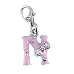 So Charm Bijoux Charms Et Perles So Charm - CH0077 - Charm Lettre N | Femme Charms