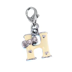 So Charm Bijoux Charms Et Perles So Charm - CH0071 - Charm Lettre H | Femme Charms