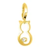 So Charm Bijoux Charms Et Perles So Charm - CH0437-DORE - Charm Chat Doré | Femme Charms