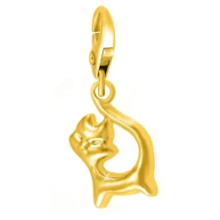 So Charm Bijoux Charms Et Perles So Charm - CH0113-DORE - Charm Chat Doré | Femme Charms