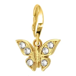 So Charm Bijoux Charms Et Perles So Charm - CH0104-DORE - Charm Papillon | Femme Charms