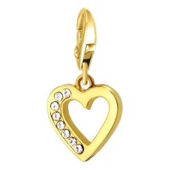 So Charm Bijoux Charms Et Perles So Charm - CH0042-DORE - Charm Coeur | Femme Charms