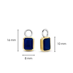 Ti Sento Charms et perles 9253BY - Argent, plaqué or | Femme Charms