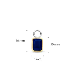 Ti Sento Charms et perles 9253BY-H - Argent, plaqué or | Femme Charms