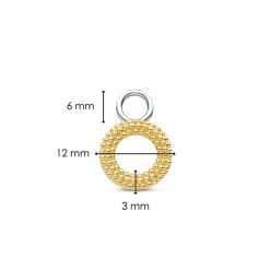 Ti Sento Charms et perles 9254SY-H - argent, plaqué or | Femme Charms