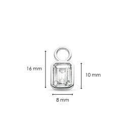 Ti Sento Charms et perles 9253ZI-H - Argent | Femme Charms