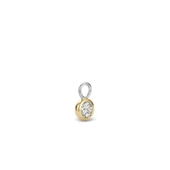 Ti Sento Charms et perles 9180ZY-H - Argent, plaqué or | Femme Boucles D'Oreilles