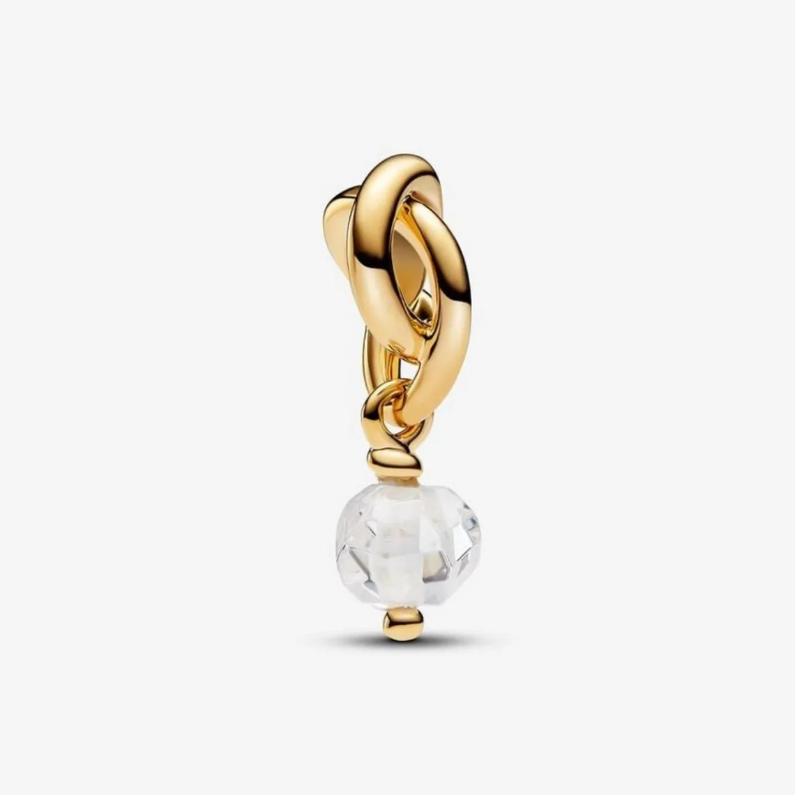 Pandora Charms Pendant doré avec Oxyde de Zircon clair | Femme Charms