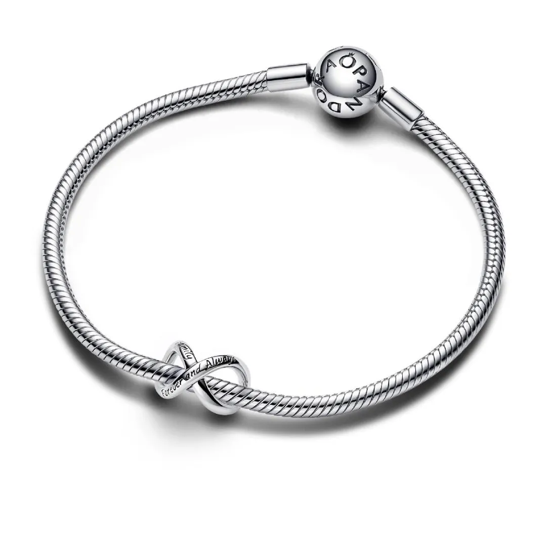 Pandora Charm Symbole de l’Infini Forever & Always | Femme Charms