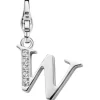 Ti Sento Charm 8366LW - Charm Lettre W | Femme Charms